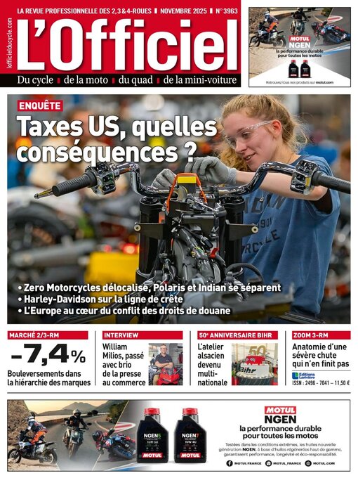 Title details for L'Officiel du Cycle by Editions Lariviere SAS - Available